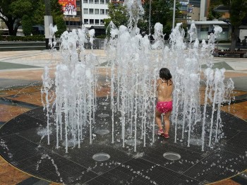 岐阜駅前噴水