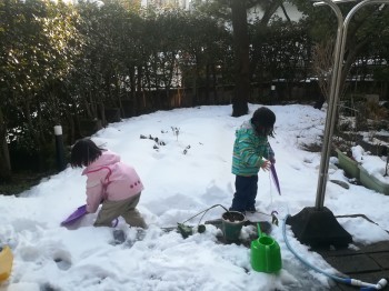 雪あそび