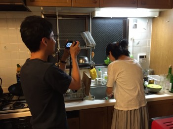 太陽熱温水器のお湯