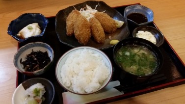 カキフライ定食